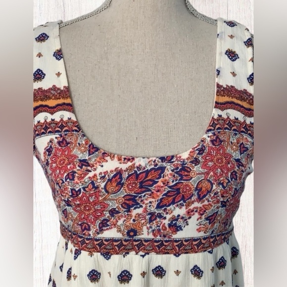 O’Neill Bohemian Hi Low Lace Up Back Tank Mini Dress size Small - Picture 3 of 6